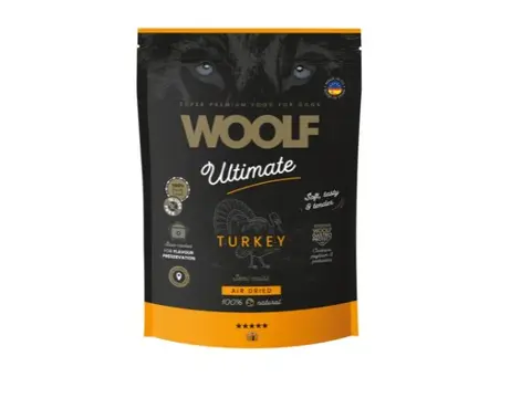 WOOLF ULTIMATE, KALKUN 1KG på hunique.dk