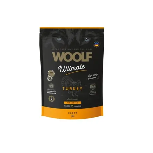 WOOLF ULTIMATE, KALKUN 1KG på hunique.dk